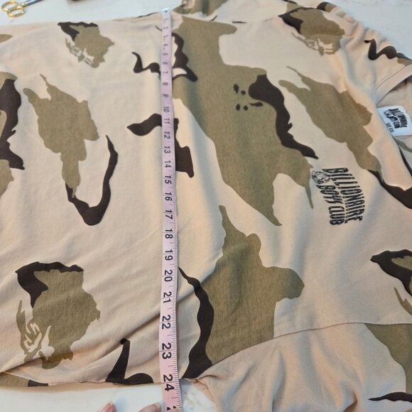 Billionaire Boys Club T-Shirt XXL Camouflage Celestial Cotton Tan Eye Mushroom - Picture 8 of 9